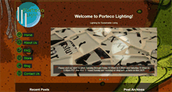 Desktop Screenshot of portecolighting.com